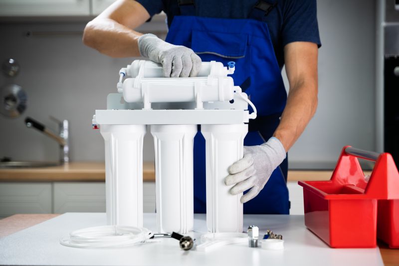 Water Softener System Installation Site